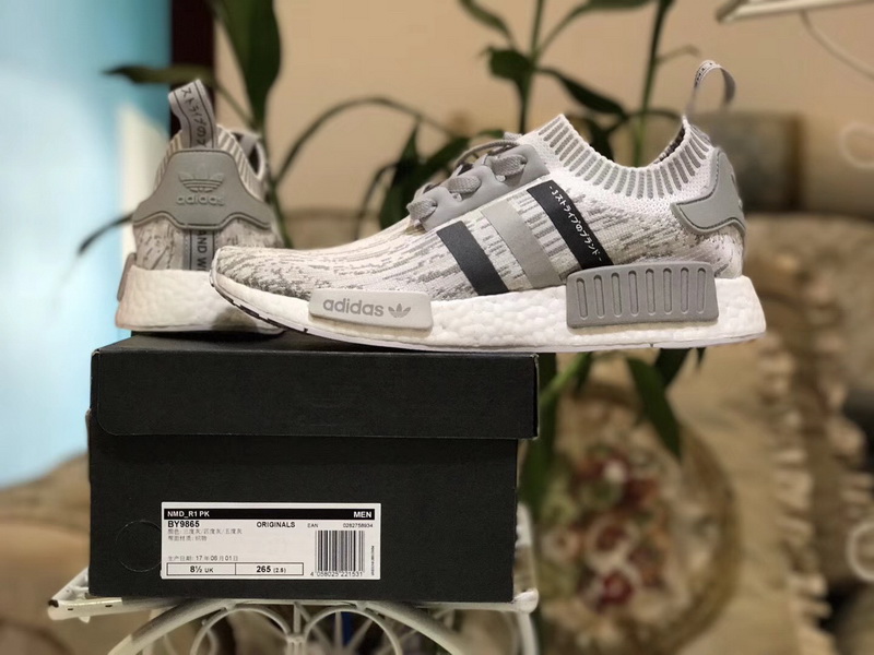 Authentic Adidas NMD R1 Boost“Grey and White”